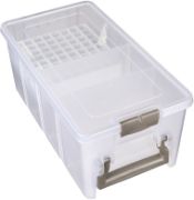 Picture of ArtBin Marker Satchel 15"X8"X6.5" Translucent