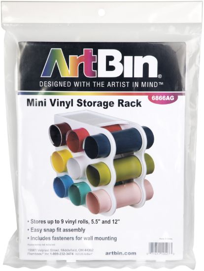 Picture of ArtBin Mini Vinyl Storage Rack White