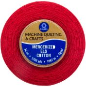 Picture of Coats Cotton Machine Quilting Solid Thread 1200yd Red