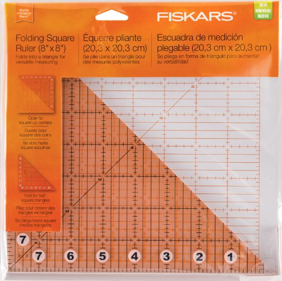 Picture of Fiskars Folding Ruler 8"X8"