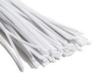 Picture of Chenille Stems 3mmx12" 100/Pkg White