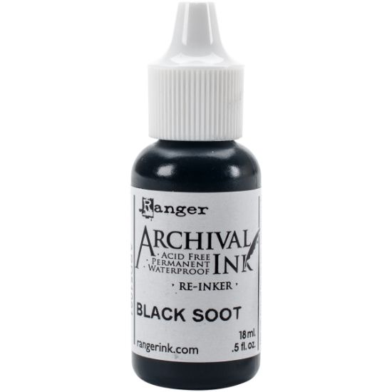Picture of Designer Series Archival Re-Inkers .5oz Black Soot