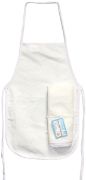 Picture of Child Apron Value Pack 12"X19" 3/Pkg White
