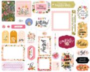 Picture of Carta Bella Cardstock Ephemera 33/Pkg-Frames & Tags, Flora No. 6