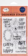 Picture of Carta Bella Stamps Crafty & Happy