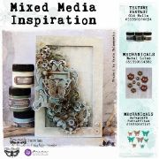 Picture of Finnabair Mechanicals Metal Embellishments Scrapyard Butterflies 8/Pkg