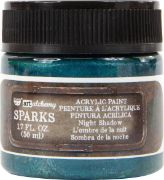 Picture of Finnabair Sparks Acrylic Paint 1.7oz Night Shadow