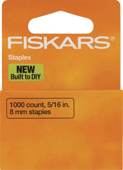 Picture of Fiskars Built to DIY Precision Staple Gun Staples 1,000/Pkg 5/16" 