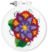 Picture of Design Works Punch Needle Kit 3.5" Round Flower
