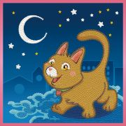 Picture of Diamond Dotz Diamond Embroidery Facet Art Box Kit 8.6"X8.6" Adventure Dog