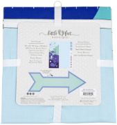 Picture of Fabric Editions Little Feet Boutique Growth Chart Kit Sea Life