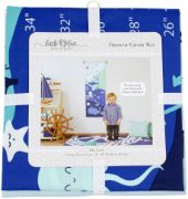 Picture of Fabric Editions Little Feet Boutique Growth Chart Kit Sea Life