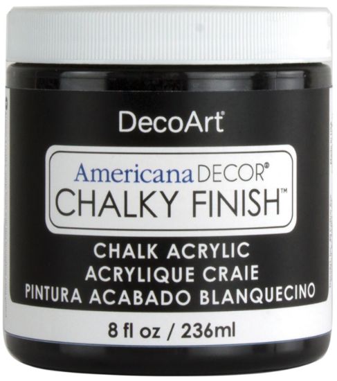 Picture of Americana Chalky Finish Paint 8oz Carbon
