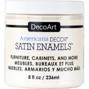 Picture of Americana Decor Satin Enamels 8oz Warm White