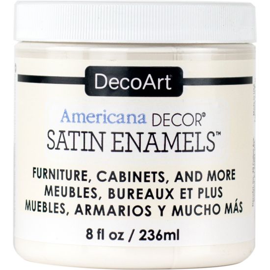 Picture of Americana Decor Satin Enamels 8oz Warm White