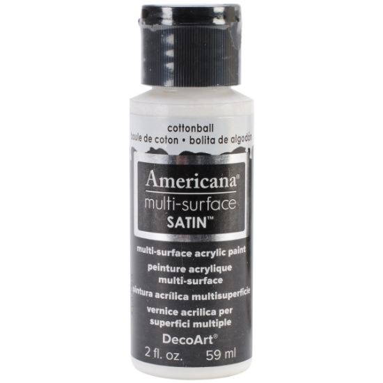 Picture of Americana Multi-Surface Satin Acrylic Paint 2oz Cotton Ball