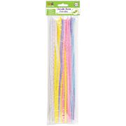 Picture of Chenille Stems 6mmX12" 40/Pkg Pastel Mix