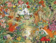 Picture of Design Works Counted Cross Stitch Kit 14"X18" Castle In The Clearing (14 Count)