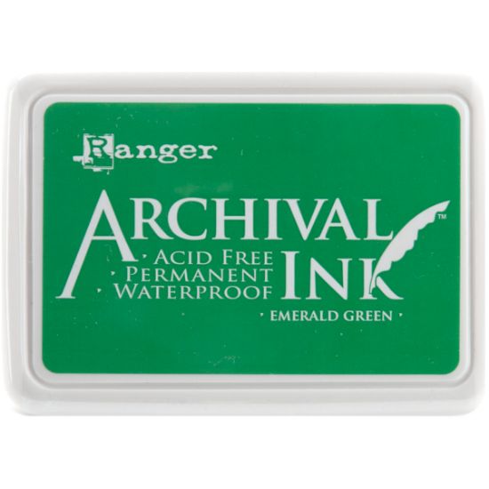 Picture of Archival Ink Pad #0 Emerald Green