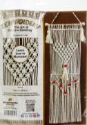 Picture of Design Works/Zenbroidery Macrame Wall Hanging Kit 8"X24" Have A Heart