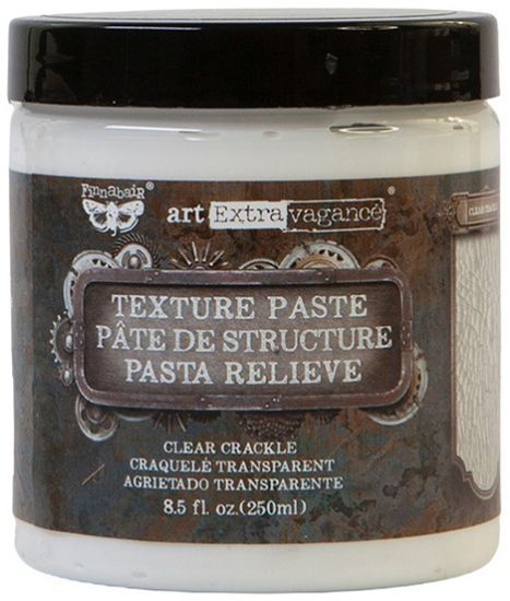 Picture of Finnabair Art Extravagance Texture Paste 8.5oz Clear Crackle