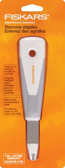 Picture of Fiskars Heavy-Duty Staple Remover Gray/White