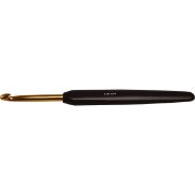 Picture of Aluminum Gold Crochet Hook Size G/4mm