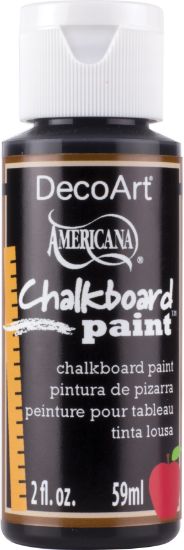 Picture of Americana Chalkboard Paint 2oz Black Slate