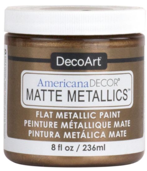 Picture of Americana Decor Matte Metallics 8oz Aged Bronze