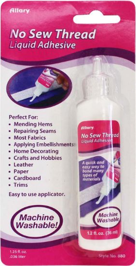 Picture of Allary No Sew Thread Liquid Adhesive 1.2oz