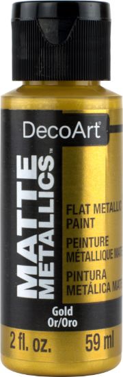Picture of Americana Acrylic Matte Metallics 2oz Gold