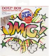Picture of Diamond Dotz Diamond Embroidery Facet Art Box Kit 6"X6" OMG!