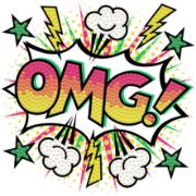 Picture of Diamond Dotz Diamond Embroidery Facet Art Box Kit 6"X6" OMG!