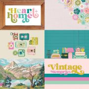 Picture of Flea Market Double-Sided Cardstock 12"X12"-4"X6" Elements