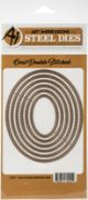 Picture of Art Impressions Die Oval Double Stiched