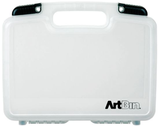 Picture of ArtBin Quick View Deep Base Carrying Case 12"X3.25"X9.875" Translucent