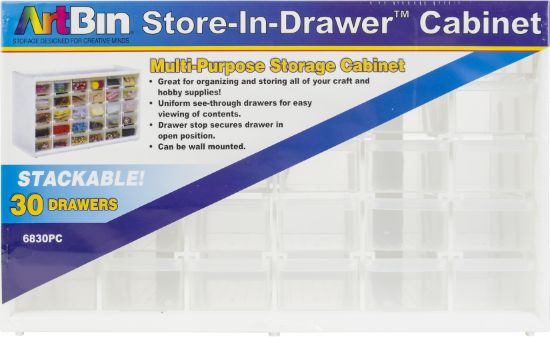 Picture of ArtBin Store-In-Drawer Cabinet 14.375"X6"X8.75" Translucent