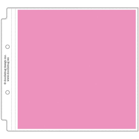 Picture of Doodlebug Page Protectors 8"X8" 12/Pkg (1) 8"X8" Pocket
