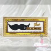 Picture of Dress My Craft Extra Smooth Cardstock 8.25"X11.75" 10/Pkg-Dull Gold Mirror
