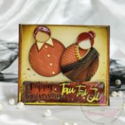 Picture of Dress My Craft Extra Smooth Cardstock 8.25"X11.75" 10/Pkg-Dull Gold Mirror