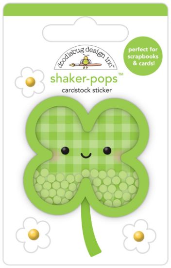 Picture of Doodlebug Shaker-Pops 3D Stickers-So Lucky