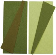 Picture of Double-Sided Extra Fine Crepe Paper 2/Pkg Green Tea/Cypress & Ferns/Moss