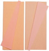 Picture of Double-Sided Extra Fine Crepe Paper 2/Pkg Honeysuckle/Coral & Apricot/Light Rose