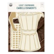 Picture of Coffee Break Light Chipboard Shaker Base 6"X8"-Coffee Maker