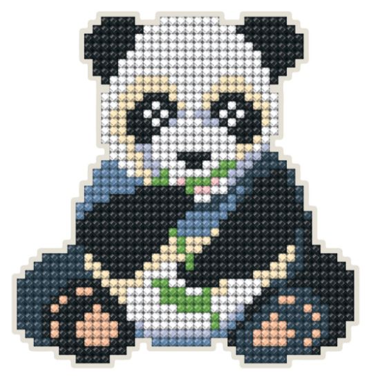 Picture of Collection D'Art Diamond Painting Magnet Kit 4"X4" Panda