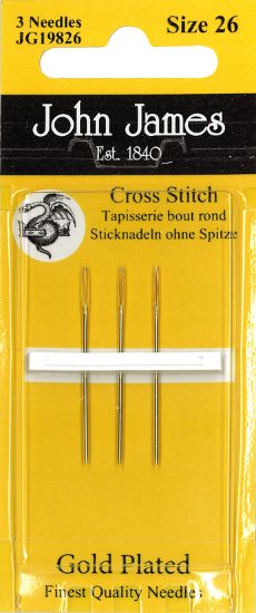Picture of Gold Tapestry Hand Needles Size 26 3/Pkg