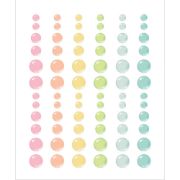 Picture of Color Vibe Enamel Dots Embellishments 72/Pkg-Lights