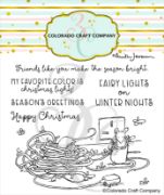 Picture of Colorado Craft Company Clear Stamps 4"X4"-Mice Lights- By Anita Jeram