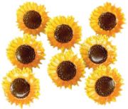 Picture of Eyelet Outlet Shape Brads 12/Pkg Sunflower