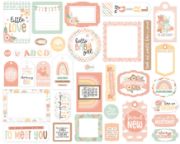 Picture of Echo Park Cardstock Ephemera 33/Pkg-Frames & Tags, Our Baby Girl